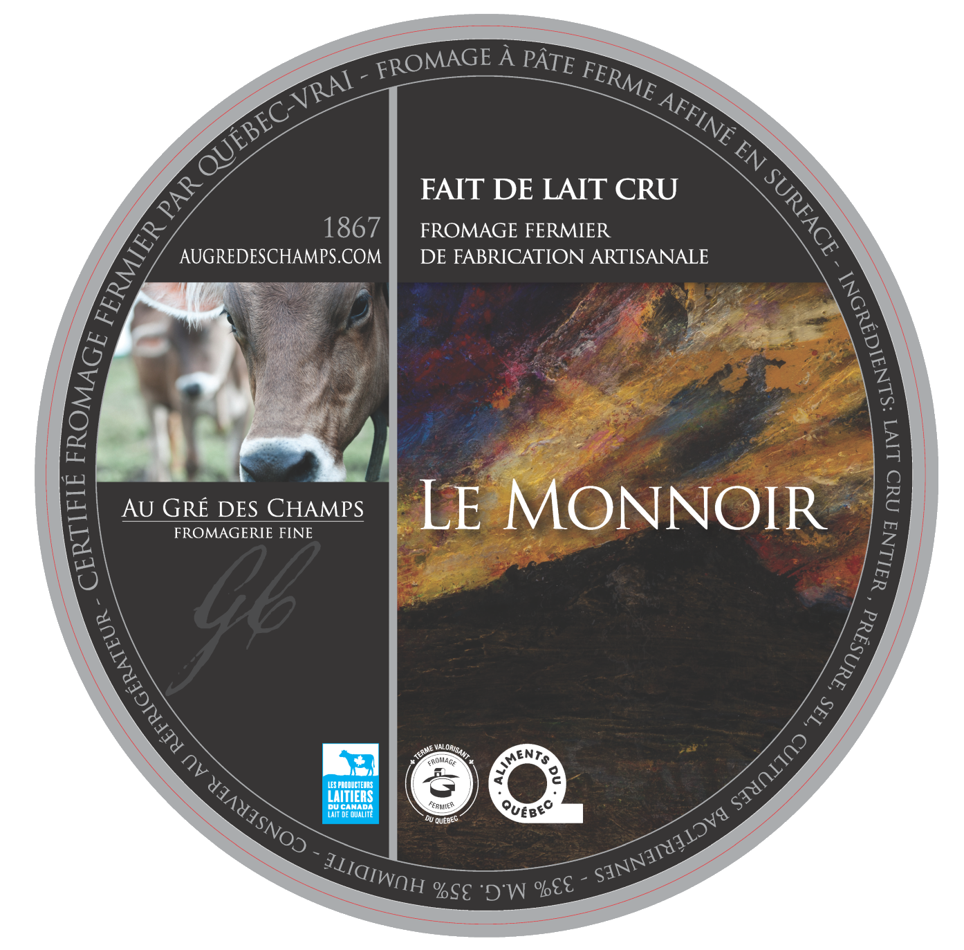 Étiquette - Monnoir (Le)