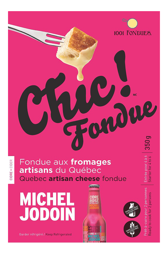 Étiquette - Chic! Fondue - Michel Jodoin Rosé Cider