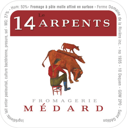 Étiquette - 14 Arpents
